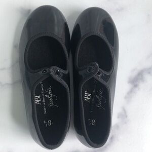 ABT by Spotlights Little Girls Tap Shoes Black Size 8.5